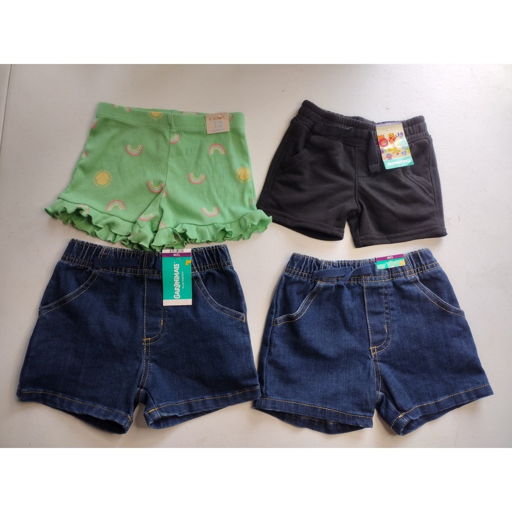 Garanimals Kids Shorts Bundle of‎ 4 pairs size 12 months
